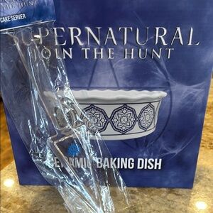 Supernatural Ceramic Baking Dish with Server